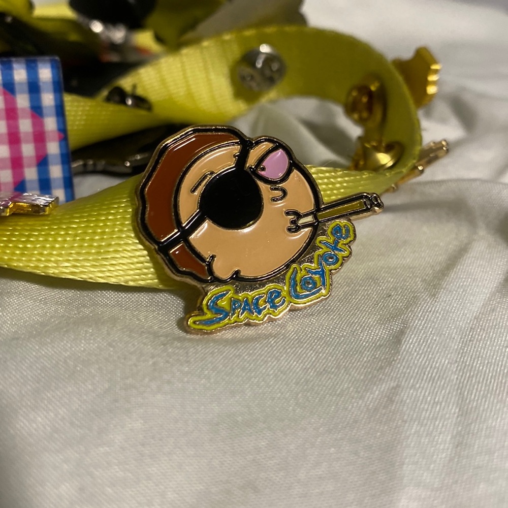 Gold Rick & Morty Pin